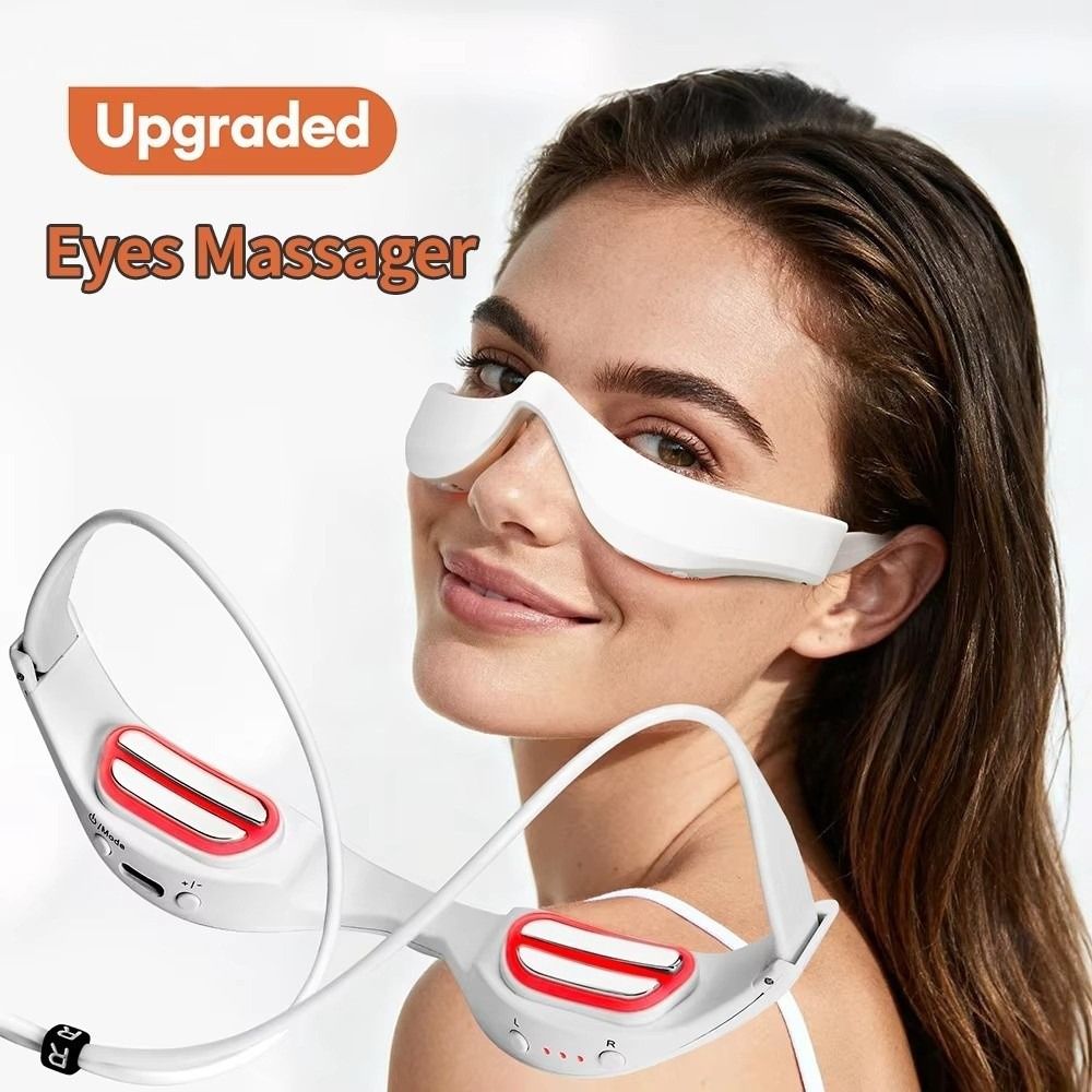 Light Therapy Glasses - 3D Göz Masaj Aleti Kırmızı Işık