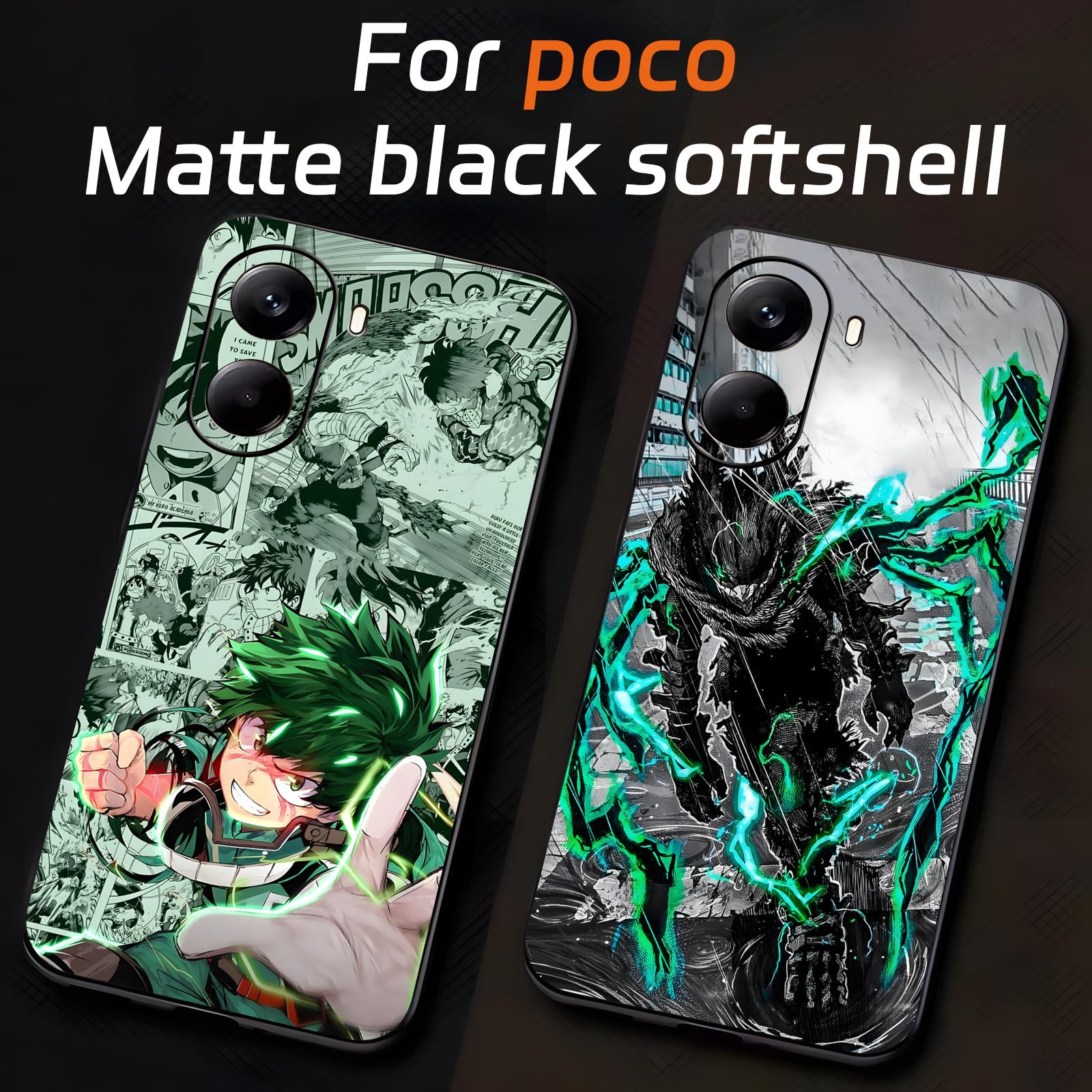 Xiaomi Poco X6 - Deku My Hero Academia telefon kılıfı