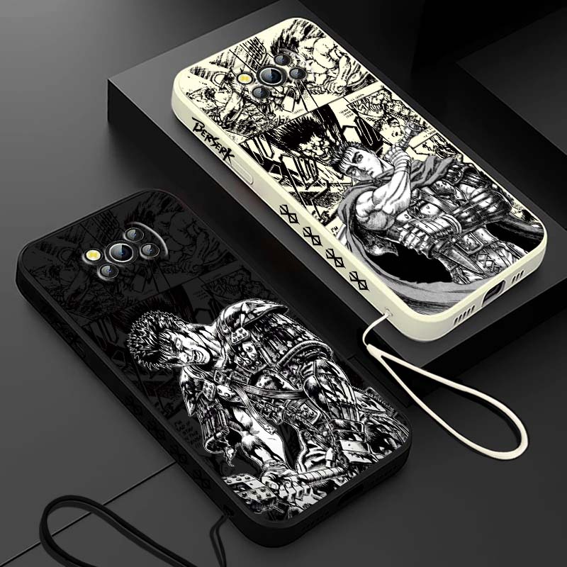 Xiaomi Poco X6 - Anime Berserk Guts Griffith Kılıfı Xiaomi