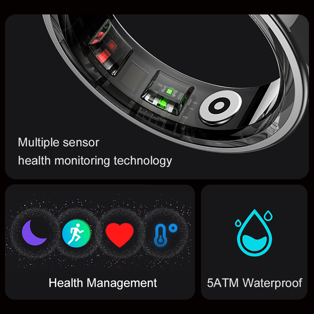 2024 COLMI R09 Akıllı Yüzük Er - Temperature Ring Skin incelemesi ve fiyatı